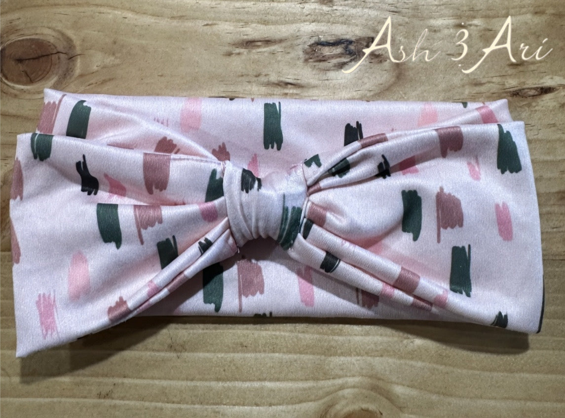 Headbands of Double Brushed Poly Fabric