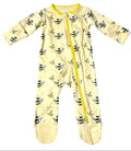 Two Way Zippered Footie Honey Delight